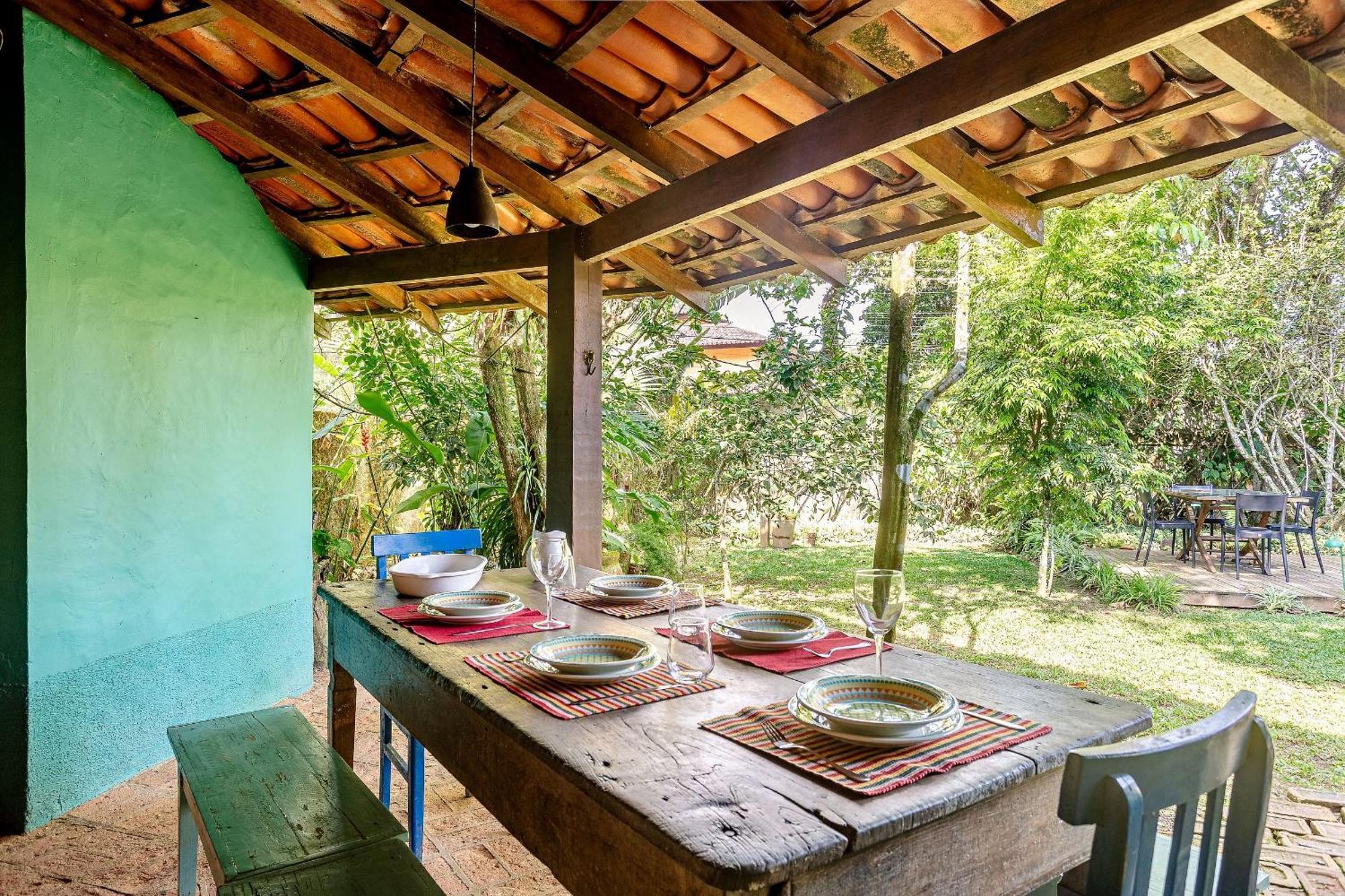Casa Dos Passaros Na Areia A 20M Da Praia Da Baleia Com 3 Suites E 1 Dorm, Com Ar Condicionado, Wifi, Smart Tv, Cozinha Completa E Churrasqueira Sao Sebastiao (Sao Paulo) Exterior foto