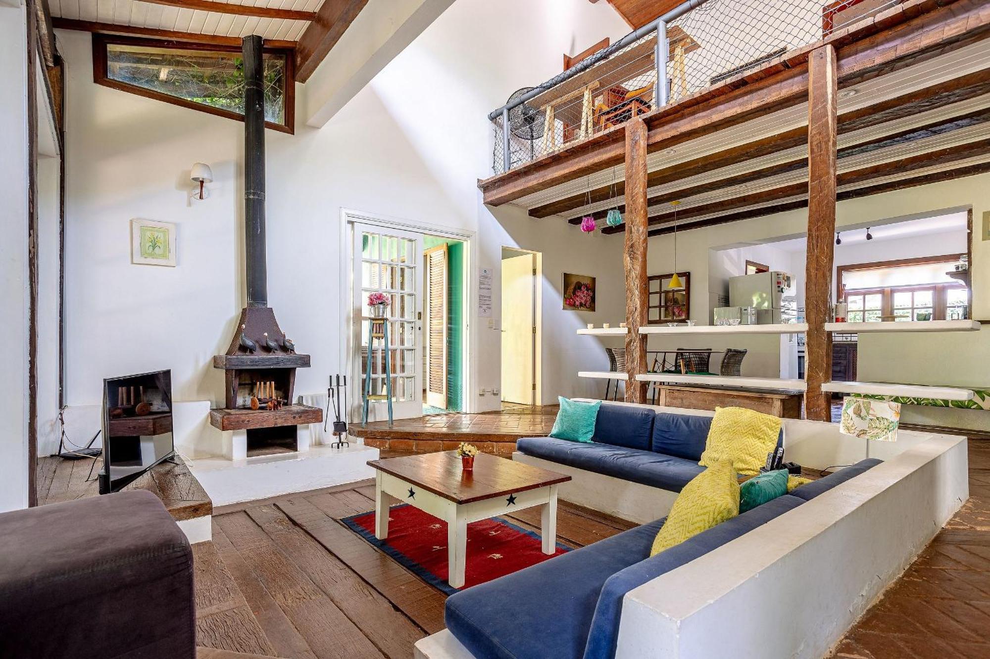 Casa Dos Passaros Na Areia A 20M Da Praia Da Baleia Com 3 Suites E 1 Dorm, Com Ar Condicionado, Wifi, Smart Tv, Cozinha Completa E Churrasqueira Sao Sebastiao (Sao Paulo) Exterior foto