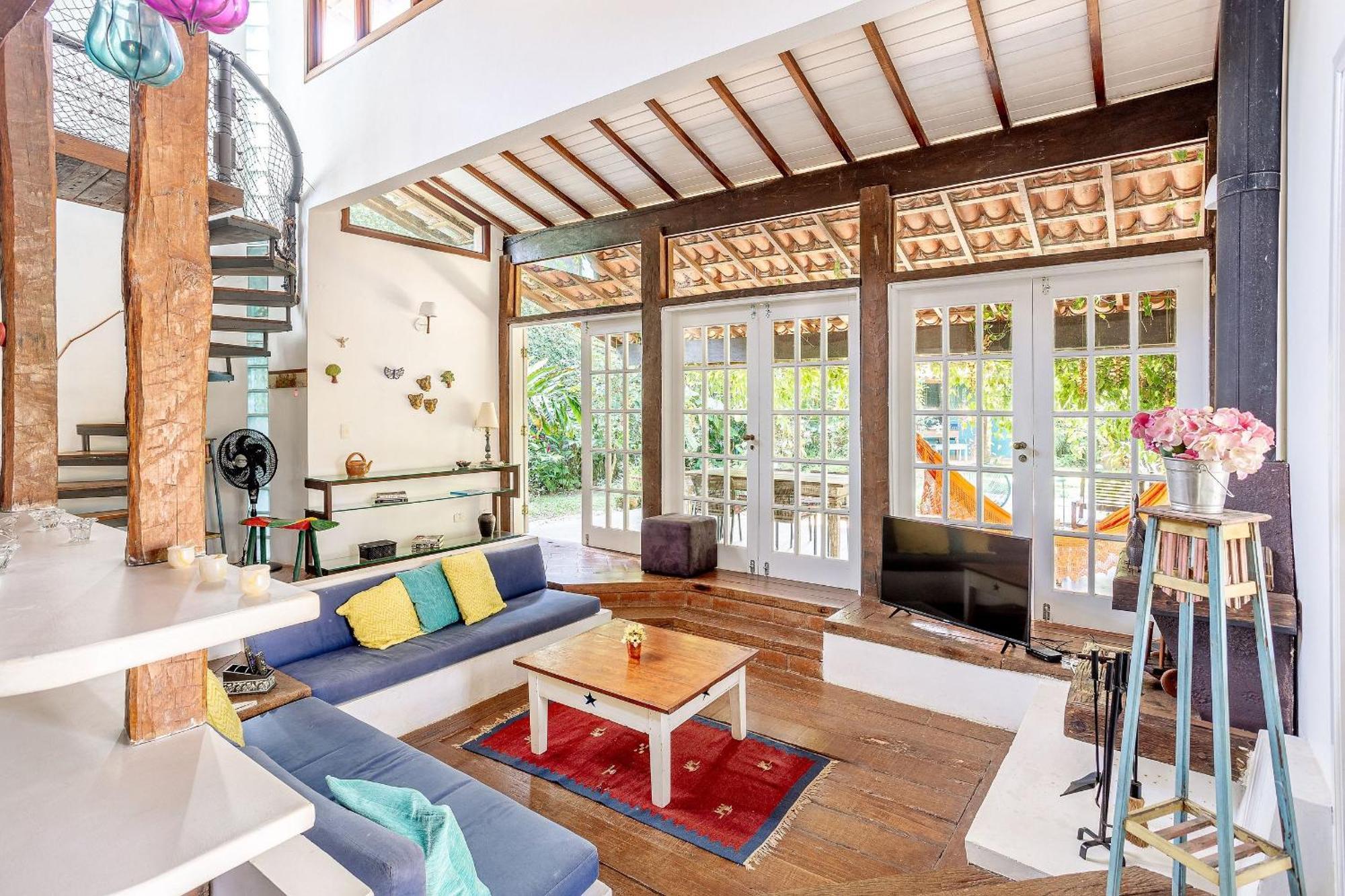 Casa Dos Passaros Na Areia A 20M Da Praia Da Baleia Com 3 Suites E 1 Dorm, Com Ar Condicionado, Wifi, Smart Tv, Cozinha Completa E Churrasqueira Sao Sebastiao (Sao Paulo) Exterior foto